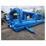 38 X 10 - 2 Lane Slip and Slide With Pool
