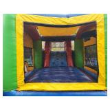 15 X 27 - 3-D Sports - 5 in 1 - Wet or Dry Bouncer with Slide