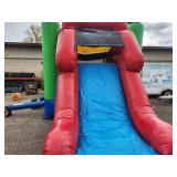 15 X 27 - 3-D Sports - 5 in 1 - Wet or Dry Bouncer with Slide