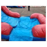 15 X 27 - 3-D Sports - 5 in 1 - Wet or Dry Bouncer with Slide