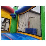 15 X 27 - 3-D Sports - 5 in 1 - Wet or Dry Bouncer with Slide