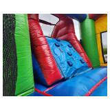 15 X 27 - 3-D Sports - 5 in 1 - Wet or Dry Bouncer with Slide