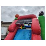 15 X 27 - 3-D Sports - 5 in 1 - Wet or Dry Bouncer with Slide