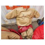 Sumo suits with 15 ft diameter safety pad