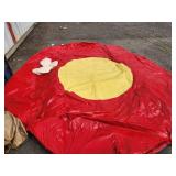 Sumo suits with 15 ft diameter safety pad