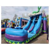14 X 40 Rapids Dual Lane Water Slide Bounce House 5 in 1 Combo