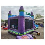 14 X 40 Rapids Dual Lane Water Slide Bounce House 5 in 1 Combo