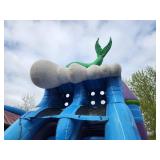 14 X 40 Rapids Dual Lane Water Slide Bounce House 5 in 1 Combo