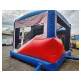 19 X 20 Frozen Inflatable Combo 5 in 1 wet or dry slide -