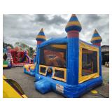 13 X 31 Titanium Dual Lane Water Slide / Dry 4 in 1 Combo Bouncer