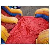 13 X 31 Titanium Dual Lane Water Slide / Dry 4 in 1 Combo Bouncer