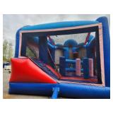 19 X 20 Frozen Inflatable Combo 5 in 1 wet or dry slide -