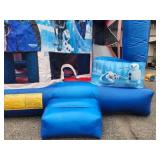 19 X 20 Frozen Inflatable Combo 5 in 1 wet or dry slide -