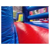 19 X 20 Frozen Inflatable Combo 5 in 1 wet or dry slide -