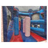 19 X 20 Frozen Inflatable Combo 5 in 1 wet or dry slide -