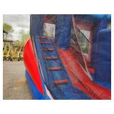 19 X 20 Frozen Inflatable Combo 5 in 1 wet or dry slide -