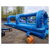 38 X 10 - 2 Lane Slip and Slide With Pool