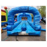 38 X 10 - 2 Lane Slip and Slide With Pool