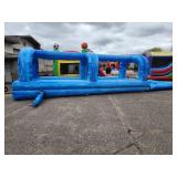 38 X 10 - 2 Lane Slip and Slide With Pool