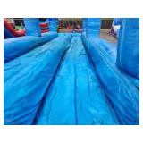 38 X 10 - 2 Lane Slip and Slide With Pool