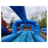 38 X 10 - 2 Lane Slip and Slide With Pool