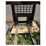ACS Skid Steer Fork Attachment