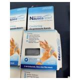 MSRP $400 NEW 29 Boxes (58 total bands) Sea-Band Nausea Relief Wristbands Drug-free acupressure relieves motion sickness, morning sickness & chemotherapy-induced nausea. Soft, washable & reusa