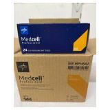 1 Case NEW 144 (6 boxes of 24) AA Medcell Professional Batteries, REF MPHBAA. Reliable 1.5V alkaline power for medical tech. Mercury/latex-free Professional performance in bulk.