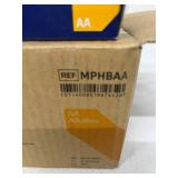 1 Case NEW 144 (6 boxes of 24) AA Medcell Professional Batteries, REF MPHBAA. Reliable 1.5V alkaline power for medical tech. Mercury/latex-free Professional performance in bulk.