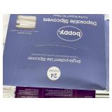 MSRP $300 Lot Of 3 Boppy Healthcare Support Disposable Covers & Slipcovers 24 Count Boxes Single-Patient Use Latex-Free Hospital Grade Sanitary Barrier Covers For Boppy HC Pillow Lactation, NICU, 