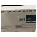 MSRP $150 1 NEW Case PDI Sani-HP1 Germicidal XL Wipes, REF P83184, 6 Canisters x 95 Wipes Each, 1-Min Kill Time for 50 Pathogens Including Norovirus & C. Auris, Hydrogen Peroxide Formula, Extra La