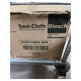 MSRP $180 1 Case PDI Sani-Cloth Bleach Germicidal XL Wipes, 6 Canisters EPA-Registered Hospital Grade Disinfectant, Kills 50+ Pathogens *C. Diff & Norovirus in 4 Minutes, Extra Large 7.5" x 15" Wi
