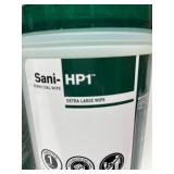 MSRP $400 NEW 16 Canisters PDI Sani-HP1 Extra Large Germicidal Wipes 1-Minute Hydrogen Peroxide Disinfectant, Kills 50+ Pathogens Including C. diff & Norovirus, Professional Medical Grade Surface 