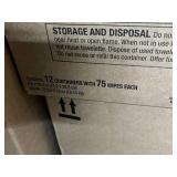 MSRP $180 1 Case PDI Sani-Cloth Bleach Germicidal XL Wipes, 6 Canisters EPA-Registered Hospital Grade Disinfectant, Kills 50+ Pathogens *C. Diff & Norovirus in 4 Minutes, Extra Large 7.5" x 15" Wi