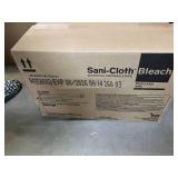 MSRP $180 1 Case PDI Sani-Cloth Bleach Germicidal XL Wipes, 6 Canisters EPA-Registered Hospital Grade Disinfectant, Kills 50+ Pathogens *C. Diff & Norovirus in 4 Minutes, Extra Large 7.5" x 15" Wi