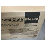 MSRP $180 1 Case PDI Sani-Cloth Bleach Germicidal XL Wipes, 6 Canisters EPA-Registered Hospital Grade Disinfectant, Kills 50+ Pathogens *C. Diff & Norovirus in 4 Minutes, Extra Large 7.5" x 15" Wi