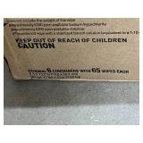 MSRP $180 1 Case PDI Sani-Cloth Bleach Germicidal XL Wipes, 6 Canisters EPA-Registered Hospital Grade Disinfectant, Kills 50+ Pathogens *C. Diff & Norovirus in 4 Minutes, Extra Large 7.5" x 15" Wi