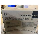 MSRP $180 1 Case PDI Sani-Cloth Bleach Germicidal XL Wipes, 6 Canisters EPA-Registered Hospital Grade Disinfectant, Kills 50+ Pathogens *C. Diff & Norovirus in 4 Minutes, Extra Large 7.5" x 15" Wi