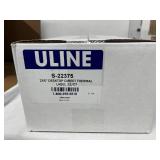 MSRP $250 NEW in box Uline S-22375 2x6" Desktop DIRECT THERMAL Shipping/Barcode Labels. Case/12 rolls. Premium bright white for sharp, high-contrast printing. No ribbon required. Compatible with Zebra