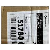 MSRP $180 3 NEW cases Halyard Reusable Gel Packs 6"x10" hot/cold therapy packs for fast relief. Flexible even when frozen and microwave safe. Includes protective spunlace covers. Ideal for pain and sw