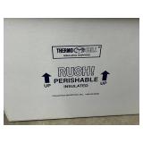 MSRP $300 5 NEW ThermoChill Insulated XL Shipping Containers, Heavy-Duty EPS Foam Coolers & Corrugated Outer Shipping Boxes, Ship Food, Meal Kits, Seafood, Medical/Pharmaceutical Products, Reusabl