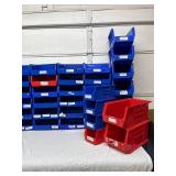 Huge Bulk lot of Mixed size Quantum Storage Systems & Akro Bins. Heavy-duty, stackable & wall-mountable. Perfect for tools/parts. Durable, organized, and ready for your shop or garage! *Bins D