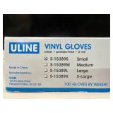 Lot of 3 boxes of gloves. Cranberry, Microflex, & Uline. 500 total gloves! Sizes: XS & S-  Mix of high-quality nitrile exam & versatile vinyl gloves. Perfect for medical, food, or cleaning. Powder-fre