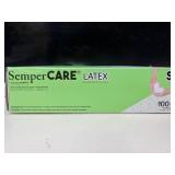 Lot of 4 Boxes of Exam Gloves | Aurelia & SemperCare | 400 Gloves | Size: Small. Durable, powder-free nitrile and latex with textured fingertips for superior grip and dexterity. Ambidextrous, non-ster