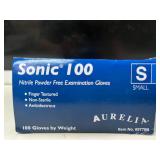 Lot of 4 Boxes of Exam Gloves | Aurelia & SemperCare | 400 Gloves | Size: Small. Durable, powder-free nitrile and latex with textured fingertips for superior grip and dexterity. Ambidextrous, non-ster