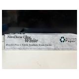 Lot of 3 boxes of professional gloves | Aurelia, Alasta, & Nitriderm | 300 gloves total | Size Medium. Latex-free, powder-free medical-grade nitrile. Features textured fingertips for superior grip and