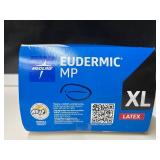 Lot of 3 boxes of gloves: Medline, Cardinal Health, Ansell. 300 gloves total, Size XL & XXL. High-protection medical lot includes textured nitrile, high-risk latex & ultra-long 16" nitrile. All powder