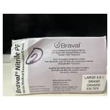 Lot of 6 Braval Gloves (4 Latex PF, 2 Nitrile PF). Total of 1,000 gloves in Medium & Large. High-quality, textured, powder-free exam gloves for medical or dental use. Beaded cuffs & ambidextrous fit f