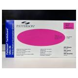Lot of 7 boxes Patterson Medical Gloves (5 Latex, 2 Nitrile). Total 1,100 gloves, Size Small. Powder-free, textured for grip, and clinical grade for superior protection and tactile sensitivity.