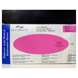 Lot of 7 boxes Patterson Medical Gloves (5 Latex, 2 Nitrile). Total 1,100 gloves, Size Small. Powder-free, textured for grip, and clinical grade for superior protection and tactile sensitivity.
